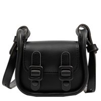 Fashion Solid Color Square Flip Cover Shoulder Bag sku image 6