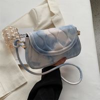 Fashion Tie Dye Square Flip Cover Shoulder Bag main image 4