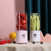 Fashion Mini Portable Household Charging Wireless Juicer Fruit Juicing Cup main image 2