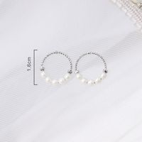 Style Classique Rond Le Cuivre Boucles D'oreilles Incruster Boucles D'oreilles En Cuivre main image 2