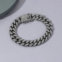 Fashion Geometric Alloy Plating Rhinestone Bracelets 1 Piece main image 3