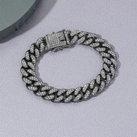 Fashion Geometric Alloy Plating Rhinestone Bracelets 1 Piece sku image 1