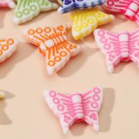 10 Pairs Synthetic Resin Butterfly Cute main image 2