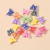 10 Pairs Synthetic Resin Butterfly Cute main image 3