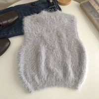 Women's Vest Tank Tops Casual Solid Color main image 7