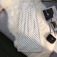 Women's Skirt Casual Pleated Polka Dots Daily main image 3