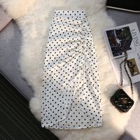 Women's Skirt Casual Pleated Polka Dots Daily main image 2