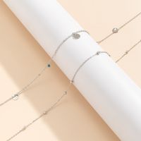 Einfacher Stil Runden Metall Perlen Hüftkette main image 5