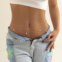 Simple Style Geometric Alloy Copper Gold Plated Silver Plated Women's Waist Chain main image 7