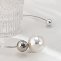 Einfacher Stil Geometrisch Legierung Perle Metall Halsband main image 5
