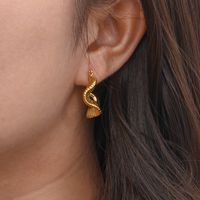 Simple Style Geometric Irregular Plating Stainless Steel Gold Plated Earrings main image 2