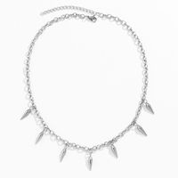 Einfacher Stil Geometrisch Titan Stahl Halskette Polieren Edelstahl Halsketten main image 5
