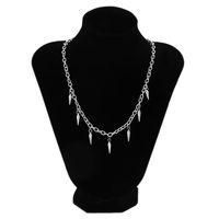 Einfacher Stil Geometrisch Titan Stahl Halskette Polieren Edelstahl Halsketten sku image 1