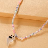 Cartoon Style Ghost Plastic Resin Beaded Choker 1 Piece main image 6