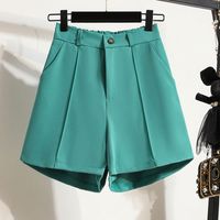 Women's Daily Fashion Solid Color Shorts Button Shorts main image 4