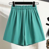 Women's Daily Fashion Solid Color Shorts Button Shorts main image 5