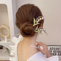 Sweet Flower Alloy Hairpin Hair Claws main image 2