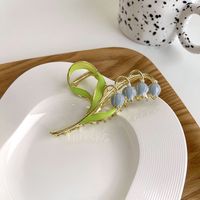 Sweet Flower Alloy Hairpin Hair Claws sku image 4