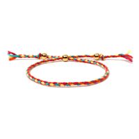 Casual Color Block Cord Beaded Bracelets sku image 2