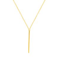Fashion Solid Color Alloy Plating Pendant Necklace main image 2