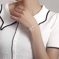 Fashion Irregular Imitation Pearl Beaded Plating Bracelets main image 2