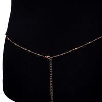 Fashion Solid Color Alloy Plating Body Chain main image 5