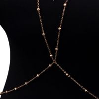Fashion Solid Color Alloy Plating Body Chain main image 3
