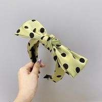 Simple Style Bow Knot Leopard Cloth Printing Hair Band sku image 14
