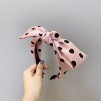 Simple Style Bow Knot Leopard Cloth Printing Hair Band sku image 17