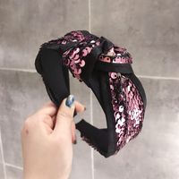 Simple Style Bow Knot Leopard Cloth Printing Hair Band sku image 20