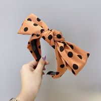 Simple Style Bow Knot Leopard Cloth Printing Hair Band sku image 16