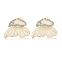 Fairy Style Butterfly Alloy Plating Earrings main image 5