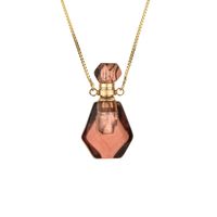 Fashion Perfume Bottle Copper Pendant Necklace Copper Necklaces main image 5