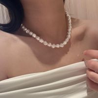 Elegant Stern Perlen Imitationsperle Halskette main image 5
