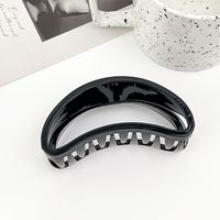 Vintage Style Geometric Plastic Resin Hollow Out Hair Claws sku image 3