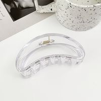Vintage Style Geometric Plastic Resin Hollow Out Hair Claws sku image 2