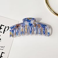 Chinoiserie Geometric Plastic Resin Hair Claws sku image 1