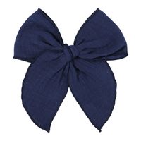 Fashion Solid Color Bow Knot Polyester Hair Clip sku image 2
