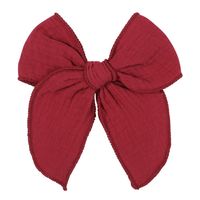 Fashion Solid Color Bow Knot Polyester Hair Clip sku image 18