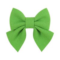 Fashion Solid Color Bow Knot Cloth Hair Clip sku image 8