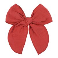 Fashion Solid Color Bow Knot Polyester Hair Clip sku image 8
