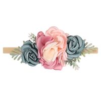 Mode Blume Bogenknoten Gummiband Haarband sku image 31