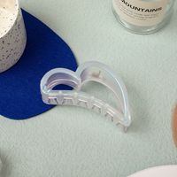 Fashion Geometric Plastic Resin Hollow Out Hair Claws sku image 2