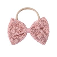 Cute Bow Knot Cloth Hair Tie sku image 4