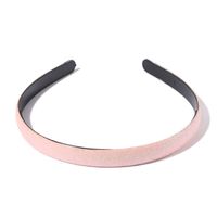 Simple Style Solid Color Polyester Hair Band sku image 1