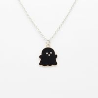 Funny Grimace Alloy Plating Halloween Unisex Pendant Necklace sku image 1