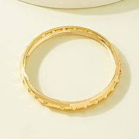 Casual Rhombus Alloy Plating Bangle main image 2