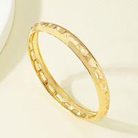 Casual Rhombus Alloy Plating Bangle main image 3