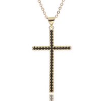 Fashion Cross Copper Pendant Necklace In Bulk sku image 6