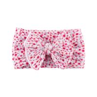 Cute Printing Bow Knot Cloth Hair Band sku image 4